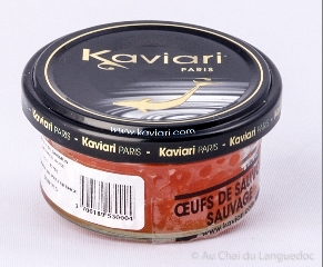 Oeufs de Saumon Sauvage - Achat Oeufs de saumons - Kaviari